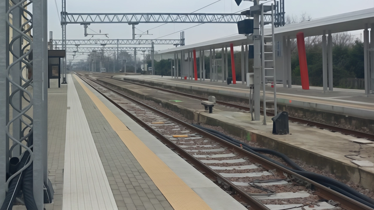 La stazione ferroviaria di Guastalla