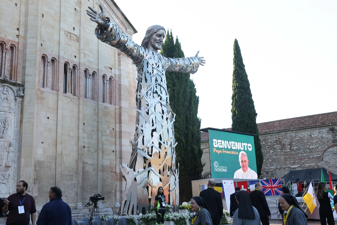 Il Papa a Verona: a San Zeno incontra il clero e poi i bambini