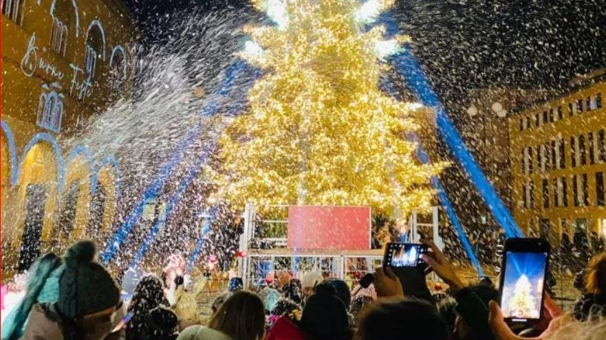 Un’immagine del Natale a Fano