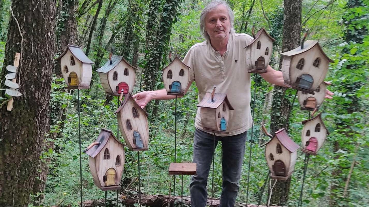 Le casine di legno sull Sentiero degli gnomi