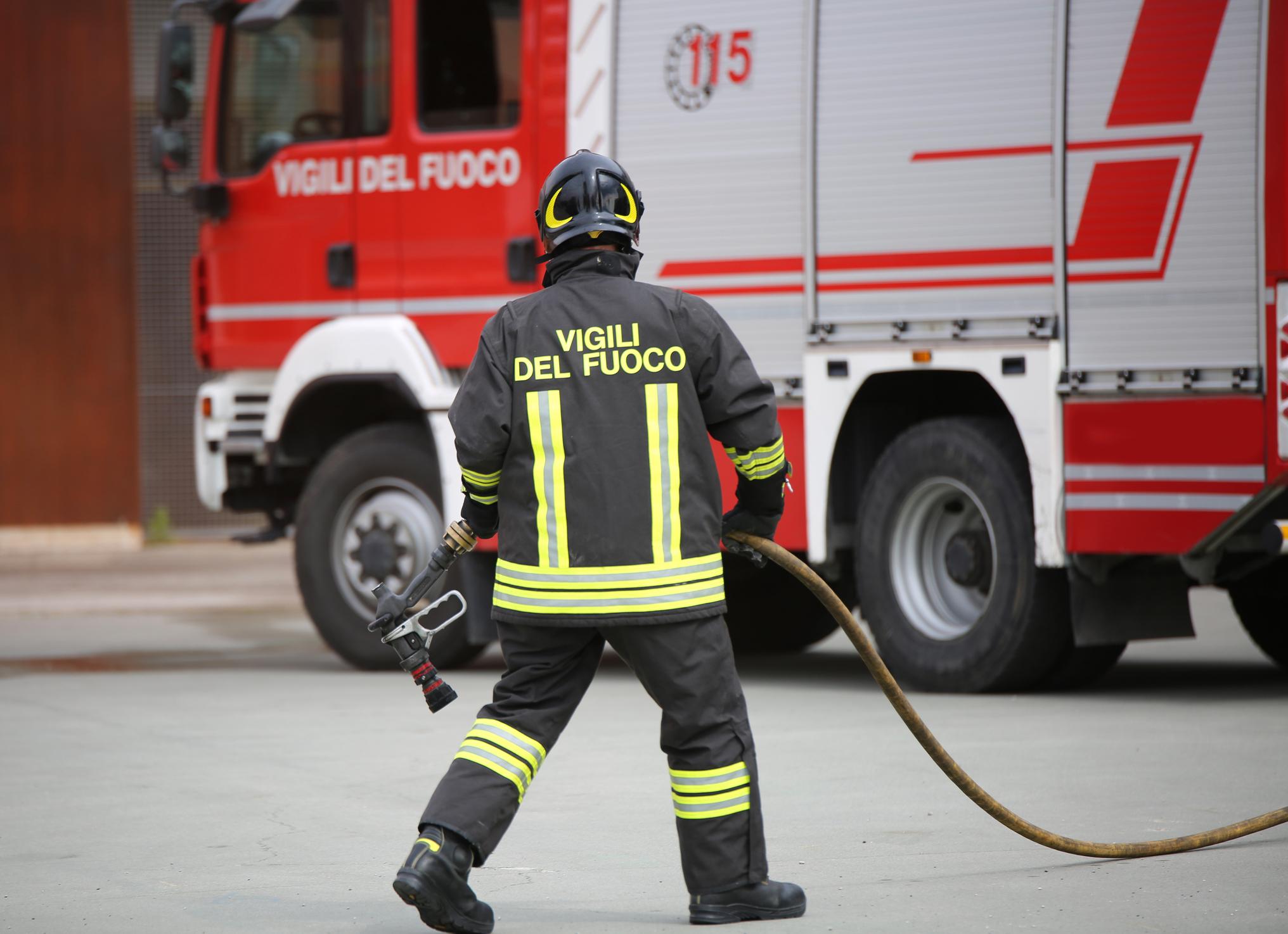 Principio d’incendio alla palazzina del Sert di San Giovanni in Persiceto