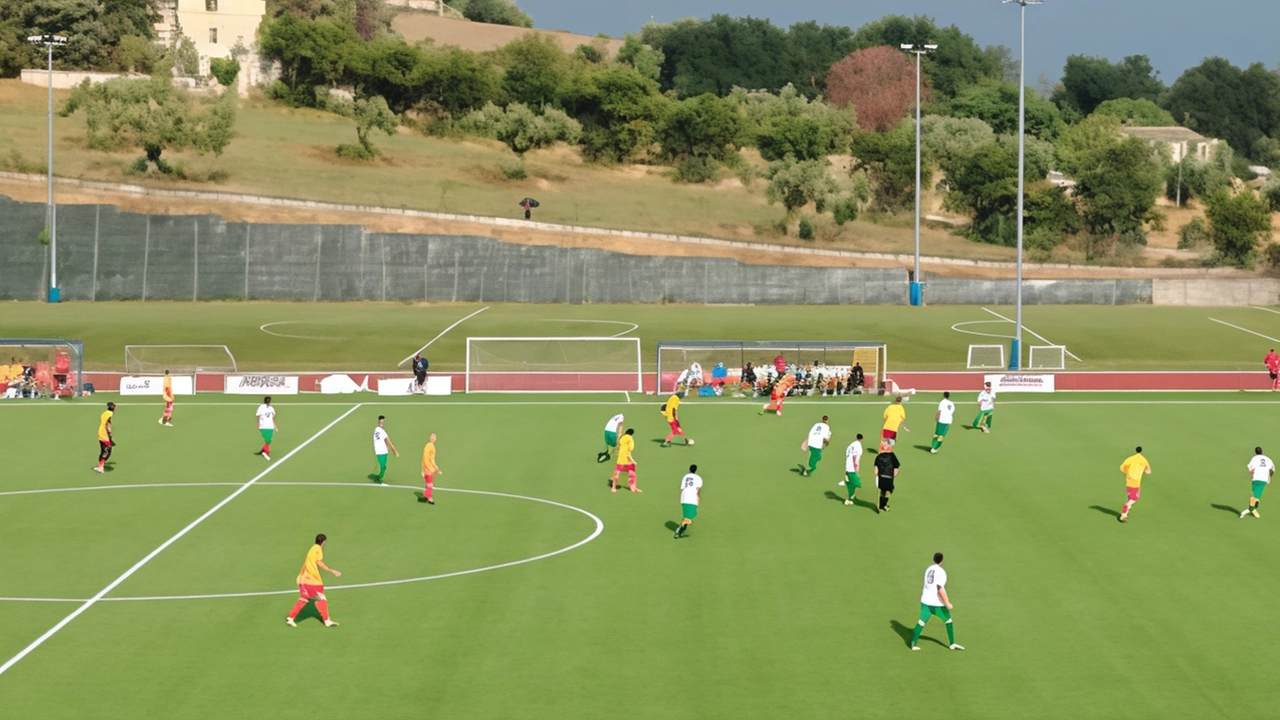 Il Castelfidardo pareggia contro il Giulianova in amichevole. Mister Giuliodori soddisfatto del test e della squadra. Prossime sfide e ricerca di una prima punta over.