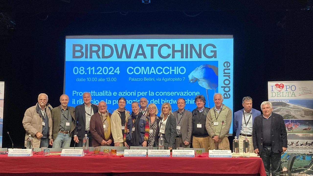 Un momento del convegno sul birdwatching seguito dagli Open Days: oggi è in programma l’ultimo appuntamento