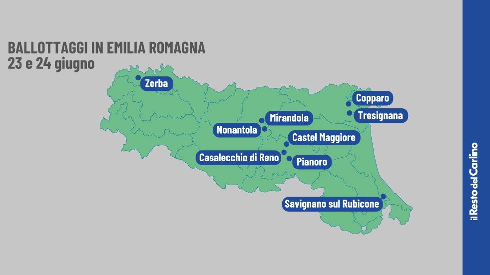 Quando e dove si vota per i ballottaggi in Emilia Romagna: in 9 Comuni si torna alle urne domenica 23 e lunedì 24 giugno
