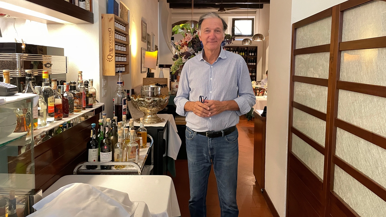 Massimo Montanari dello storico ristorante ‘La Cesarina’