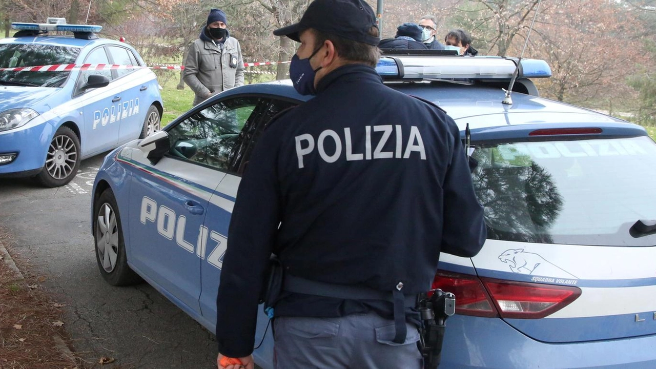 Un intervento della polizia di Stato (foto di repertorio)