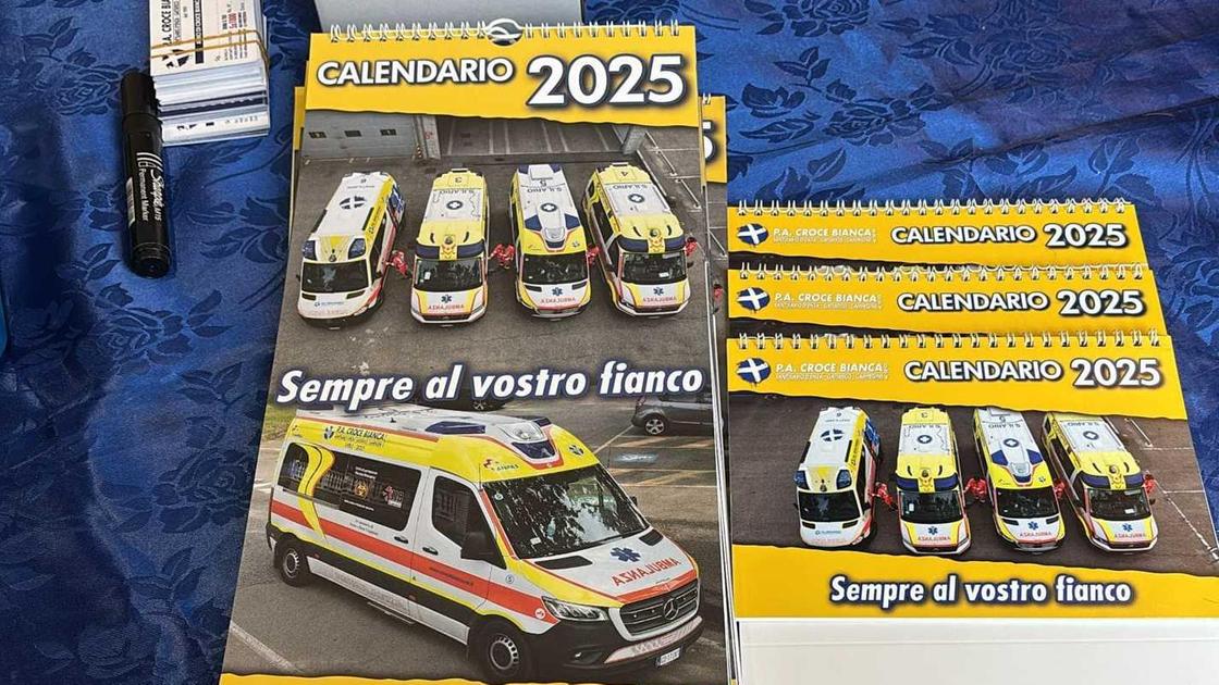 Aiutiamo la Croce Bianca con l’acquisto del calendario 2025