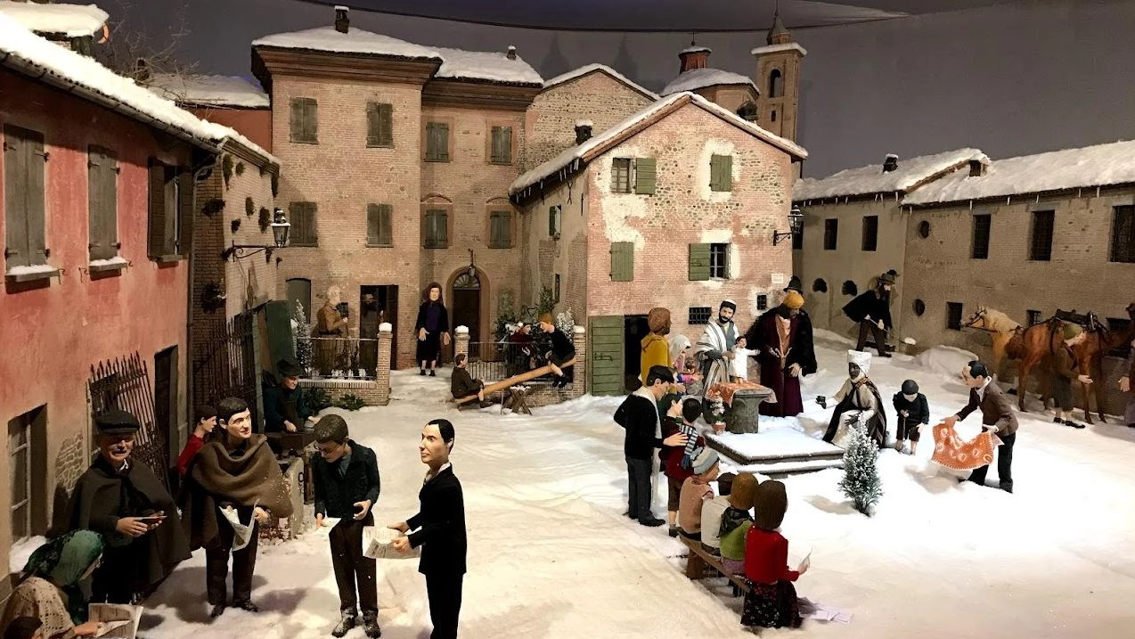 Domani alle 15 si inaugura il grande Presepe animato meccanico della associazione Folclore. Come avviene da molti anni a benedirlo...