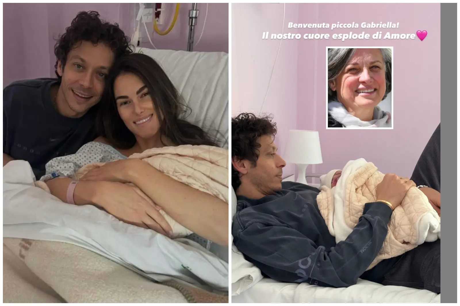 Valentino Rossi papà bis, tutta la felicità di nonna Stefania