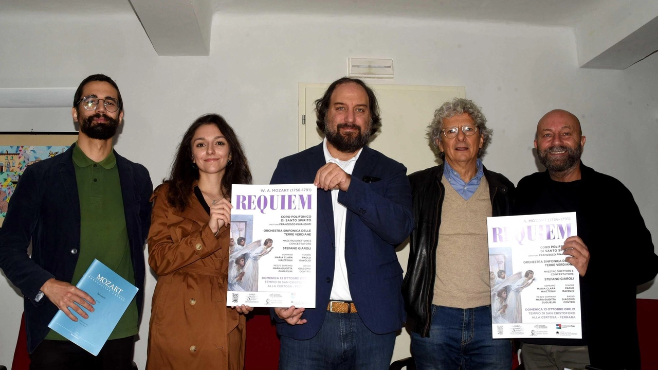 Gli organizzatori dell’evento con. l’assessore Gulinelli e Luca Cimarelli di Ferrara Tua