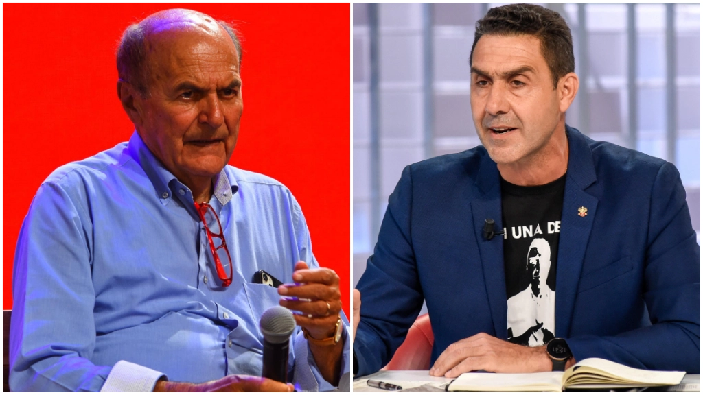 Pierluigi Bersani e Roberto Vannacci: scontro a distanza alla Festa Nazionale dell'Unità di Reggio Emilia