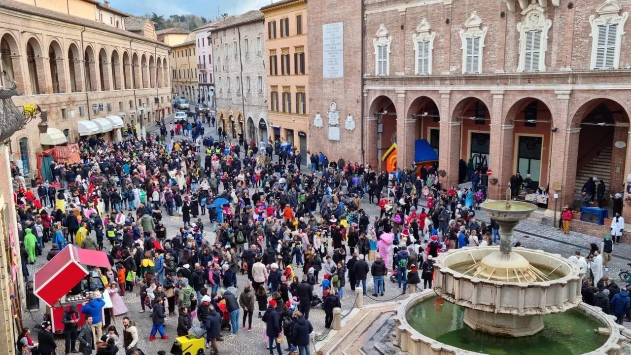 Il centro storico di Fabriano