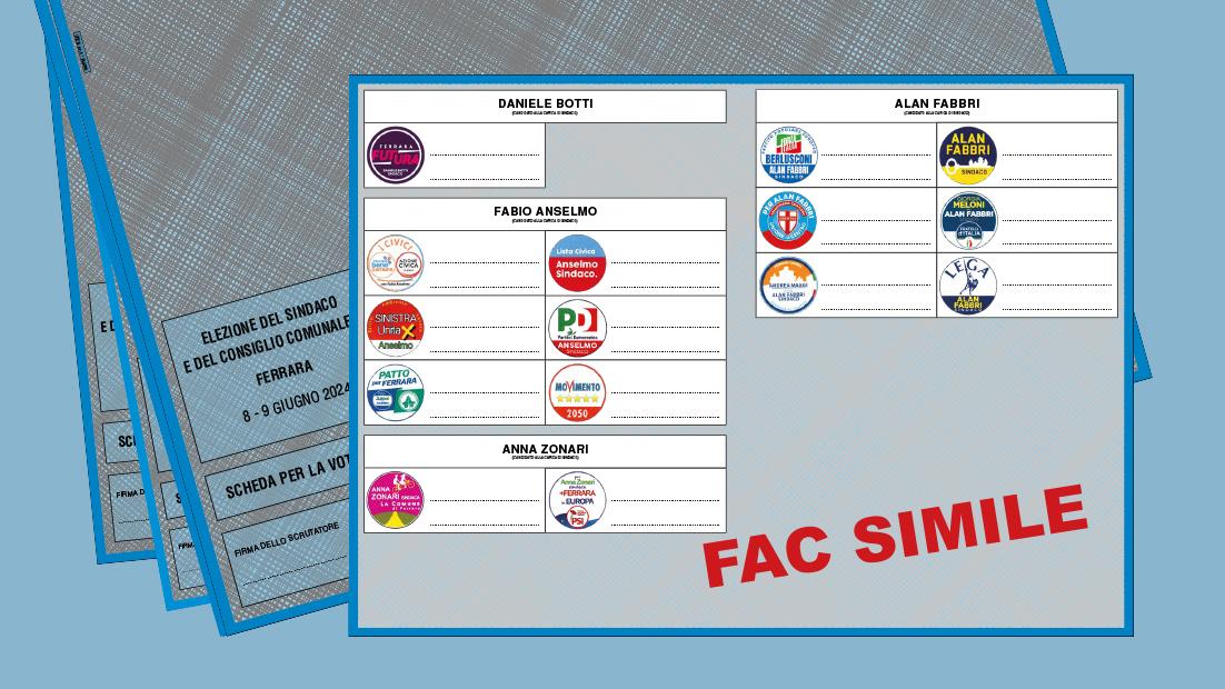 Elezioni Comunali A Ferrara, Guida Al Voto E Fac Simile Della Scheda ...