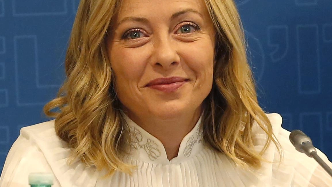 La premier Giorgia Meloni