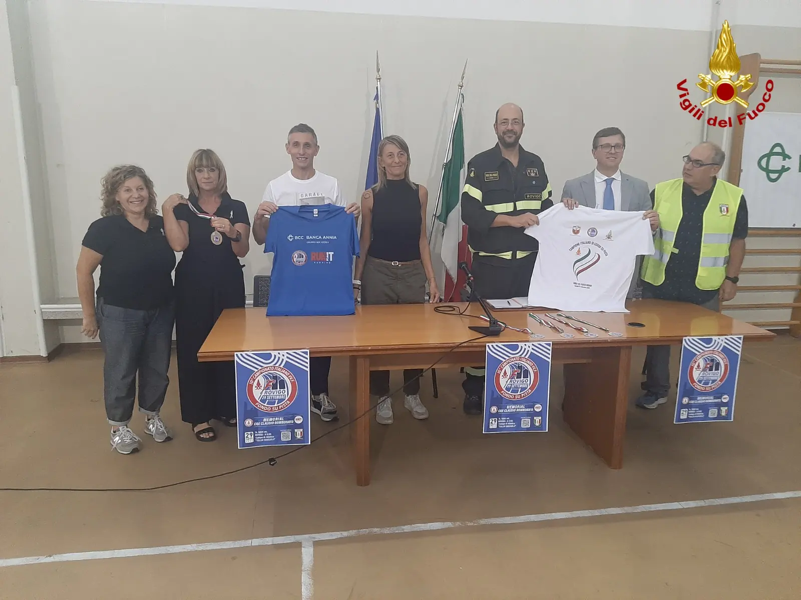 A Rovigo la 10ª edizione del Campionato nazionale di corsa su pista dei Vigili del fuoco