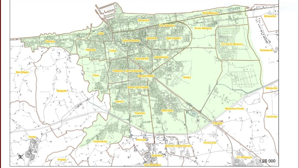 Dengue a Fano: le zone che sono interessate dalla maxi disinfestazione che durerà tre notti