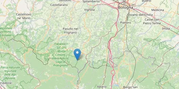 Terremoto nel Bolognese, scossa di magnitudo 2.7