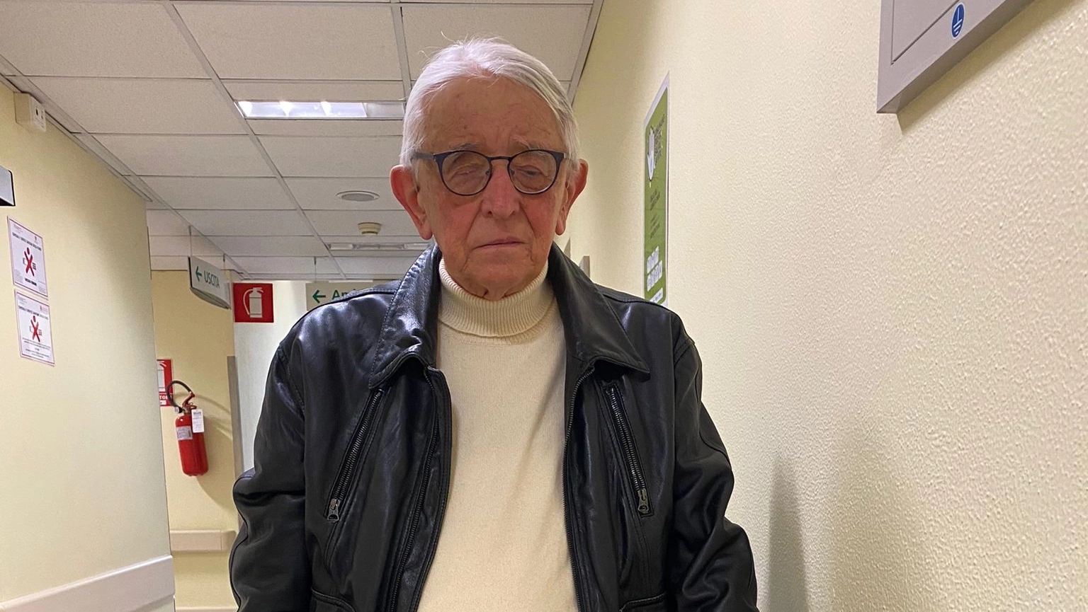Enzo Pescerelli, 88 anni, ex geriatra