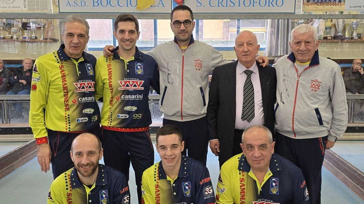 La Sammartinese è decisa a recitare un ruolo da protagonista: pur priva di Antonini, ha vinto 6-2 a Fano contro la San Cristoforo