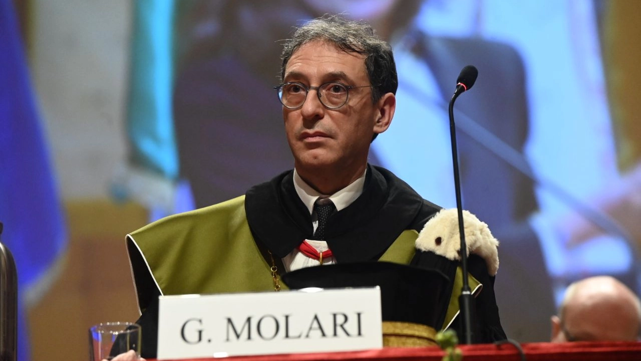 Giovanni Molari, rettore dell'Università di Bologna (foto Schicchi)