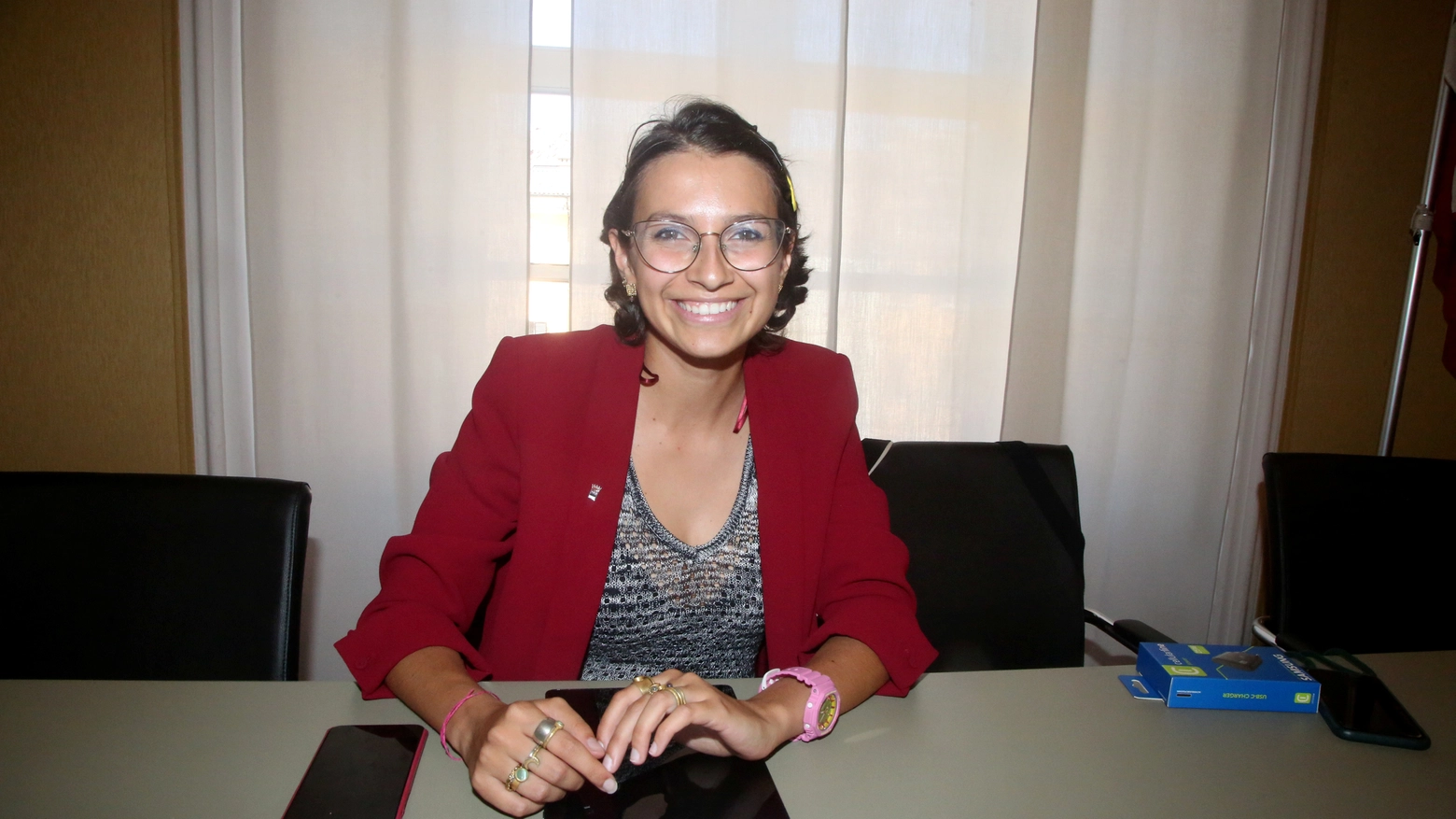 Giorgia Macrelli (Fondamenta), 28 anni, è l’amministratrice più giovane: “Cercheremo di erogare servizi ai nostri studenti del Campus intercettando le richieste per migliorare anche la qualità della vita”