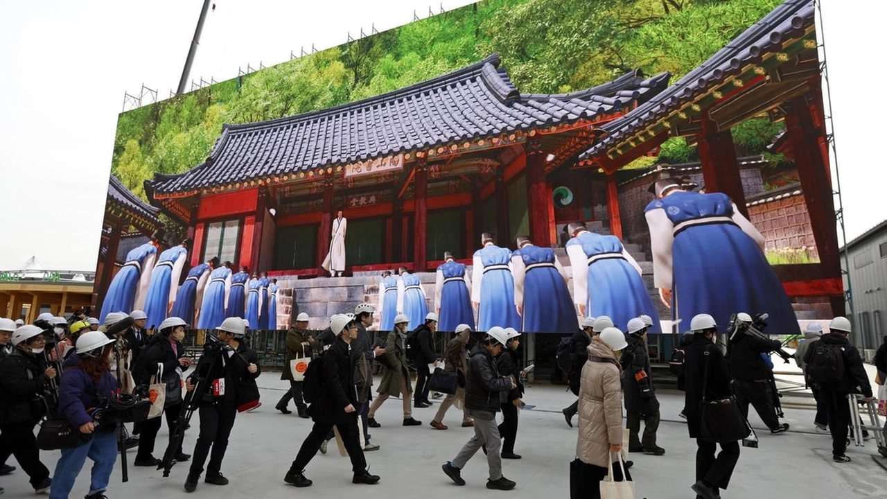 Un tour tra le strutture in costruzione per l’Expo di Osaka