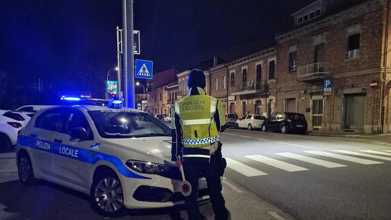 La Polizia locale impegnata sulle strade della città