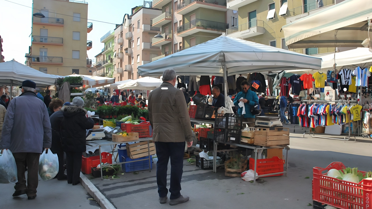 Piazza Montebello, rebus mercato