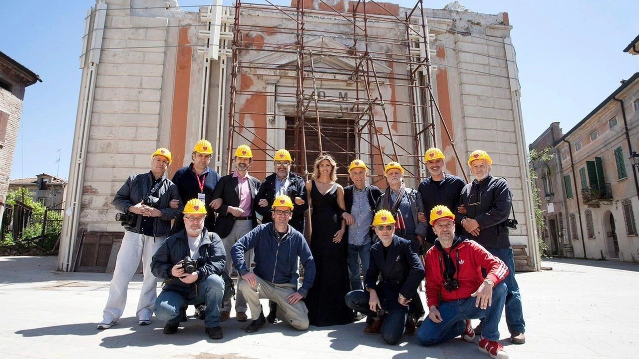 Luca Monelli, presidente di Photo Club Eyes: "Venne in paese dopo il terremoto per ritrarrre i cittadini e produrre manifesti da vendere"