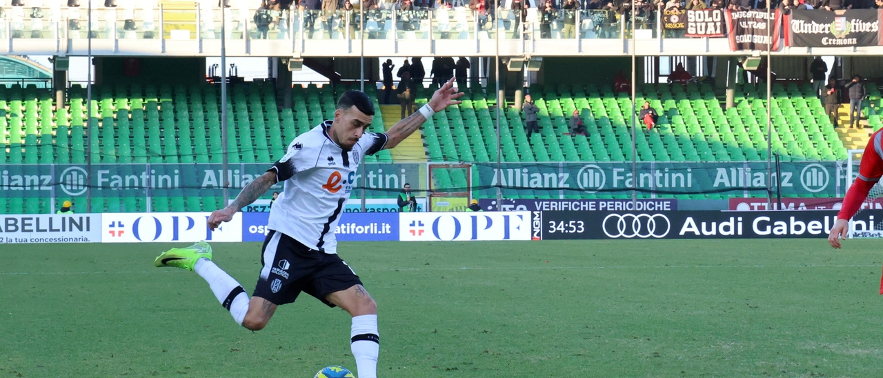 Cesena-Cremonese, seconda sconfitta consecutiva per i bianconeri