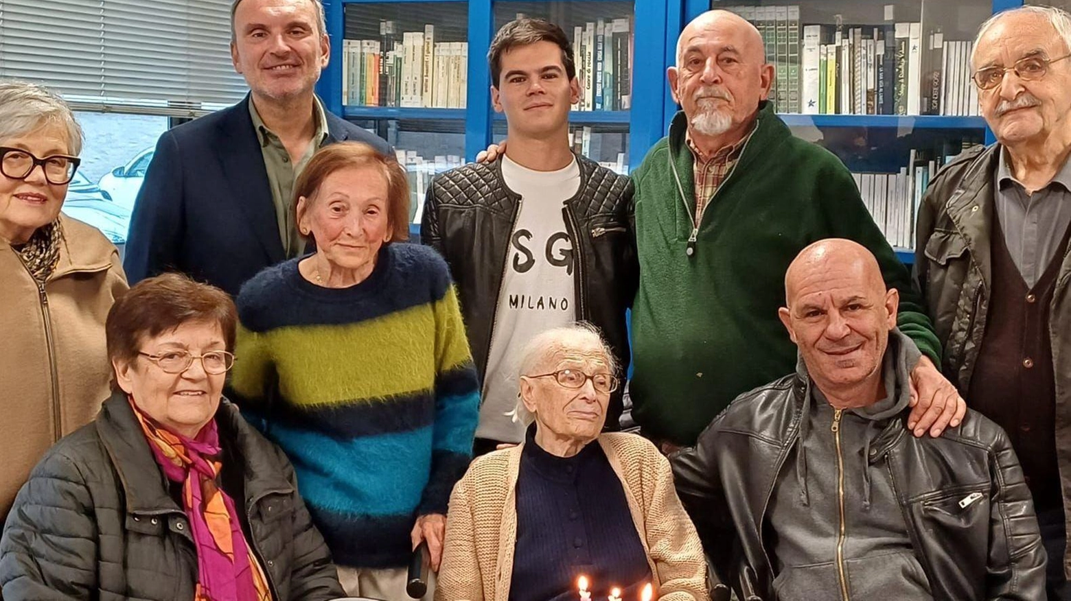 Auguri a Ines Alessi per i suoi 104 anni