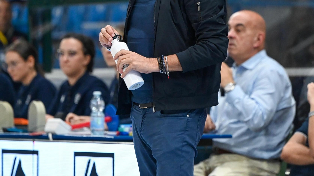 Il coach dell’Adamant, Giovanni Benedetto (Foto Business Press)