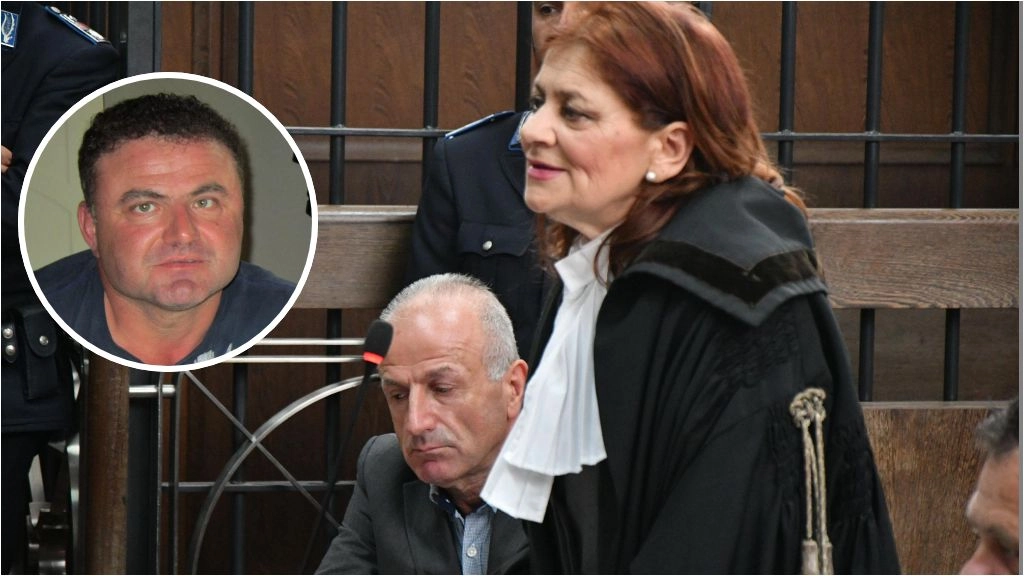 Delitto di Civitella: nel tondo la vittima Franco Severi e a destra il fratello Daniele con il difensore avvocatessa Maria Antonietta Corsetti