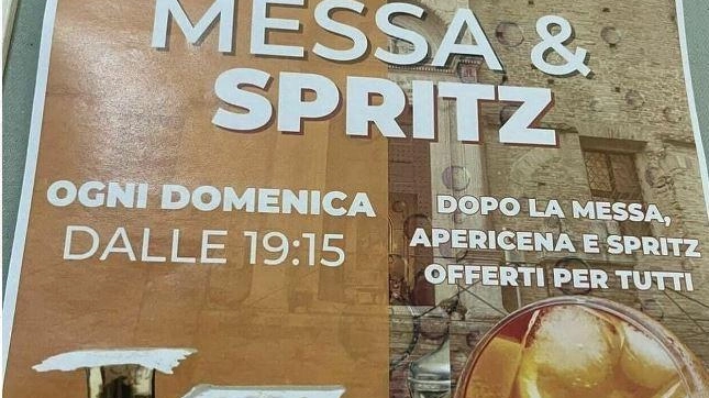 Il manifesto creato per la proposta della parrocchia universitaria ha scatenato un vortice di rilanci sui social italiani