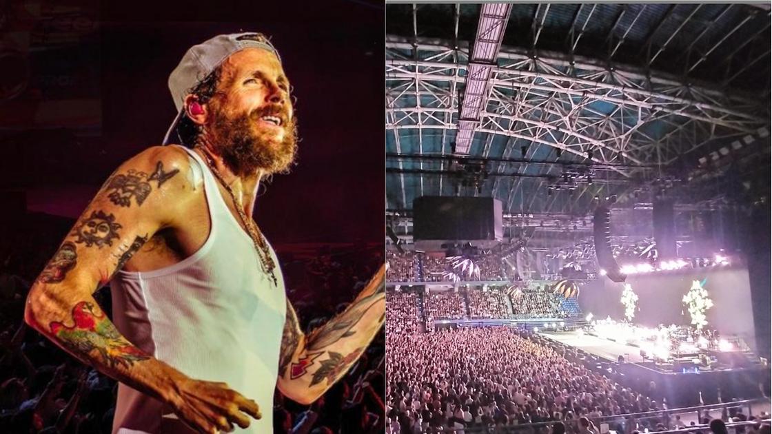 Jovanotti in concerto infiamma l’Arena Vitrifrigo: “Grazie per avermi aspettato”