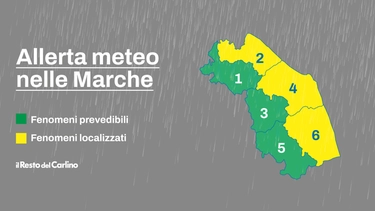 Ancora pioggia nelle Marche, il maltempo non si arrende: quando finirà