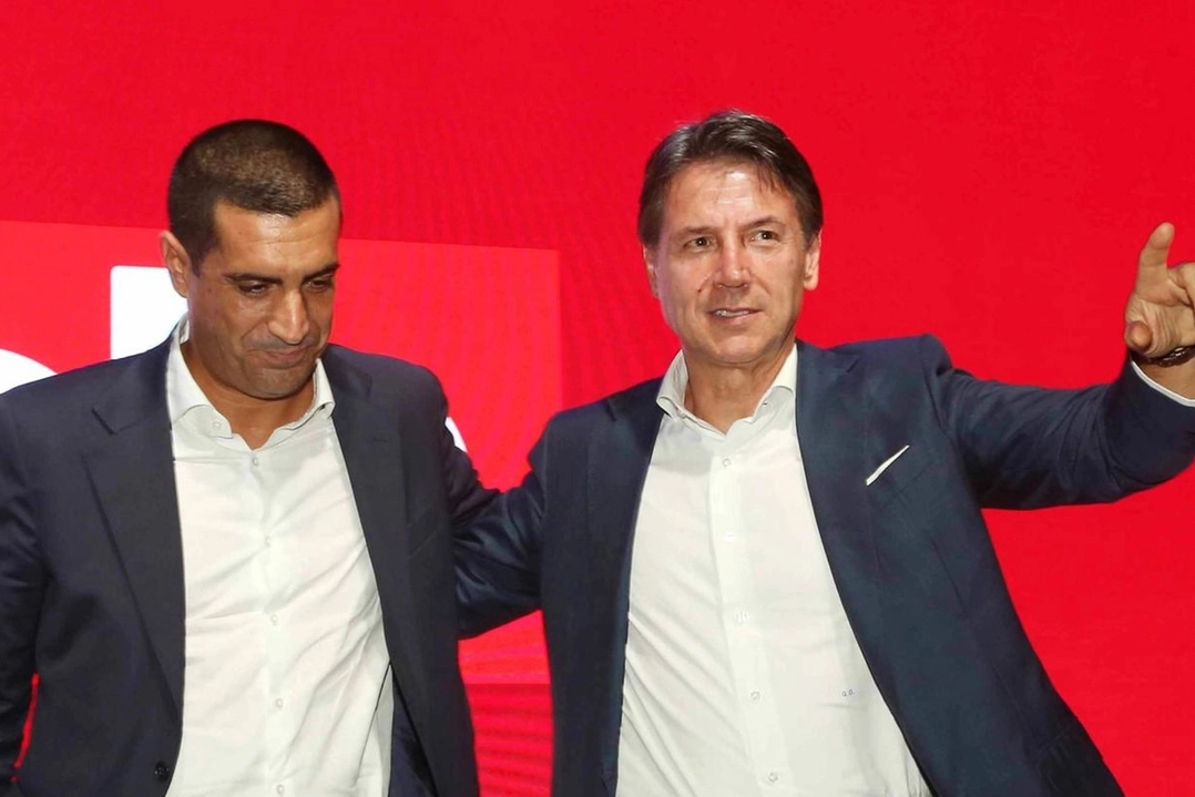 Michele de Pascale e Giuseppe Conte