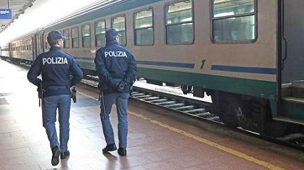 L’arresto è stato eseguito dagli agenti della Polfer (foto di repertorio)