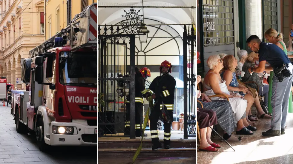 Incendio oggi a Bologna, fiamme in una Rsa in via de’ Carbonesi. Tre persone in ospedale