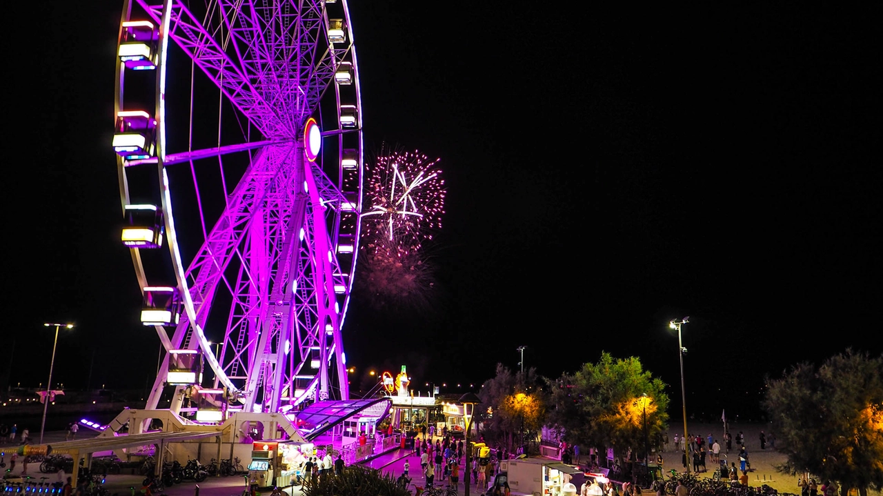 Immagine della Notte Rosa di Rimini