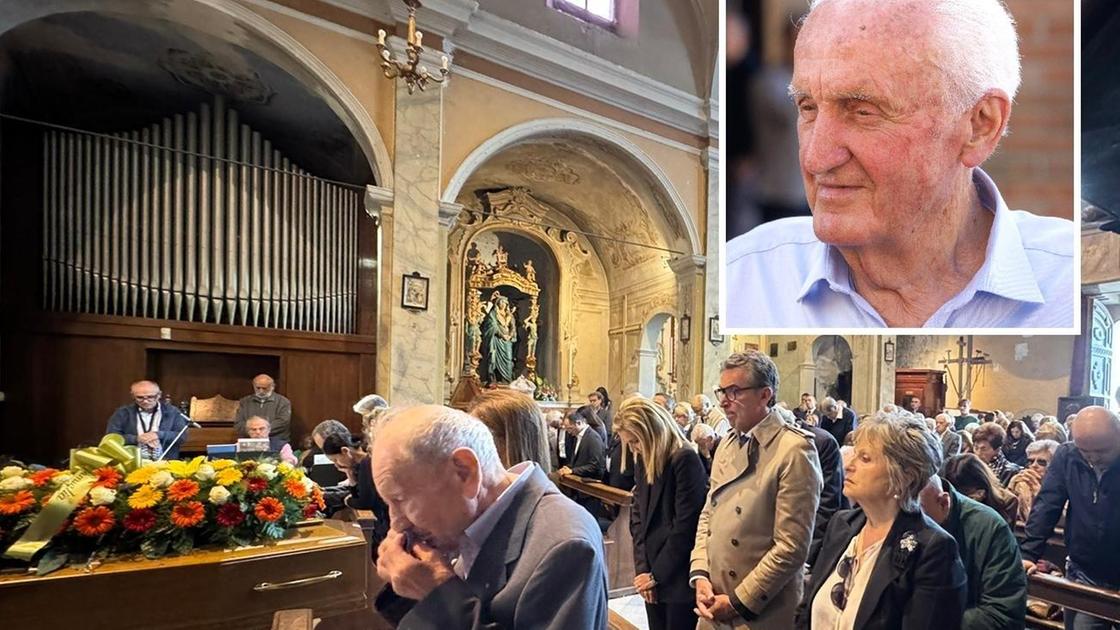 I funerali di Giorgio Medici: "Nella vigna del Signore"