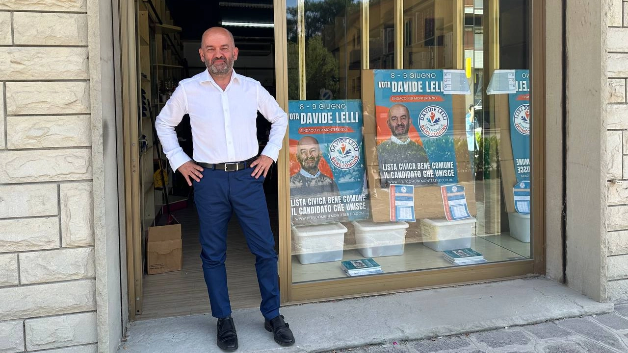 Davide Lelli, vincitore delle elezioni comunali di Monterenzio
