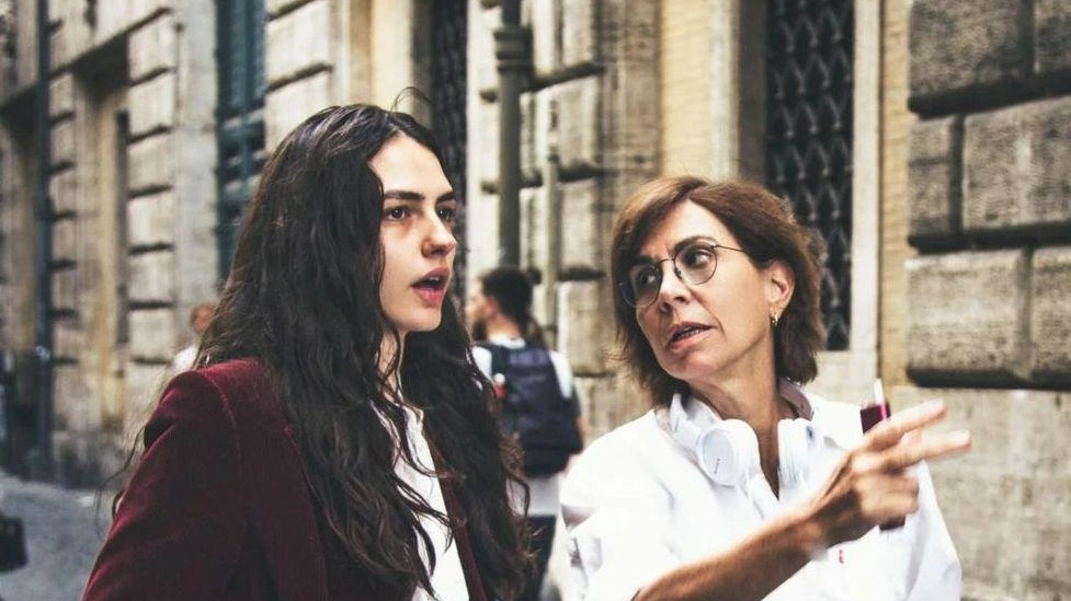 Romana Maggiora Vergano e Francesca Comencini sul set