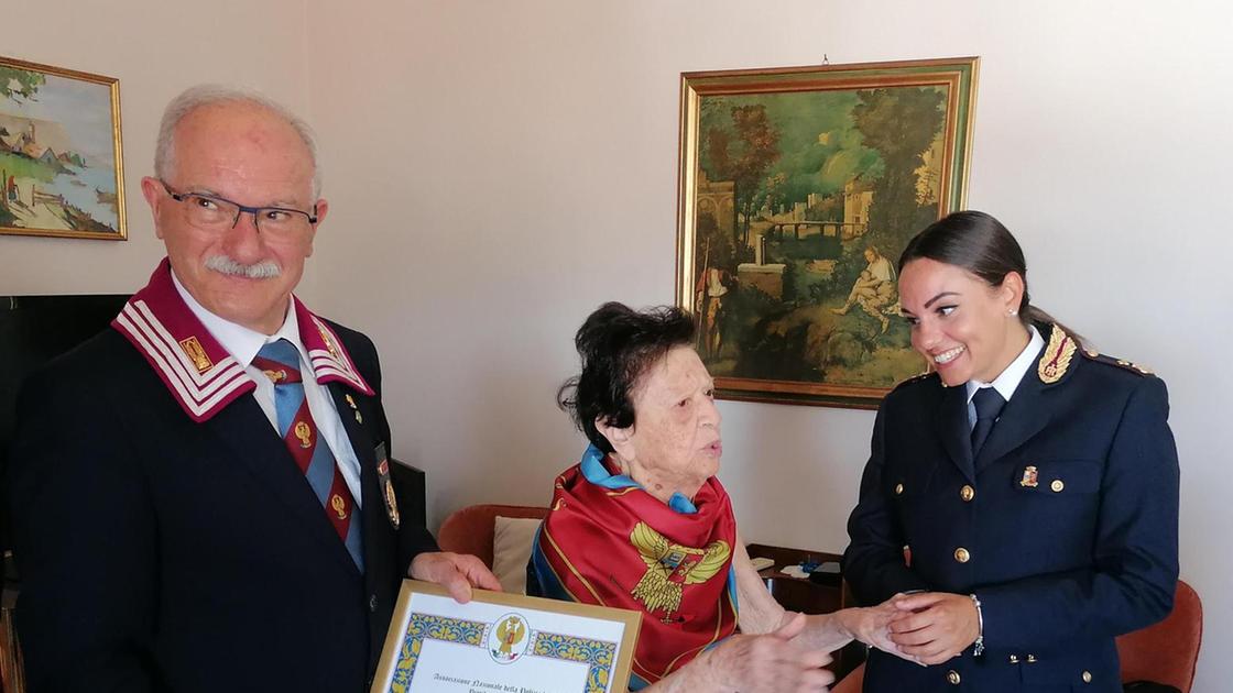 Una grande donna poliziotto. Maria Caterina Matera, 97 anni: "La Questura è stata casa sua"
