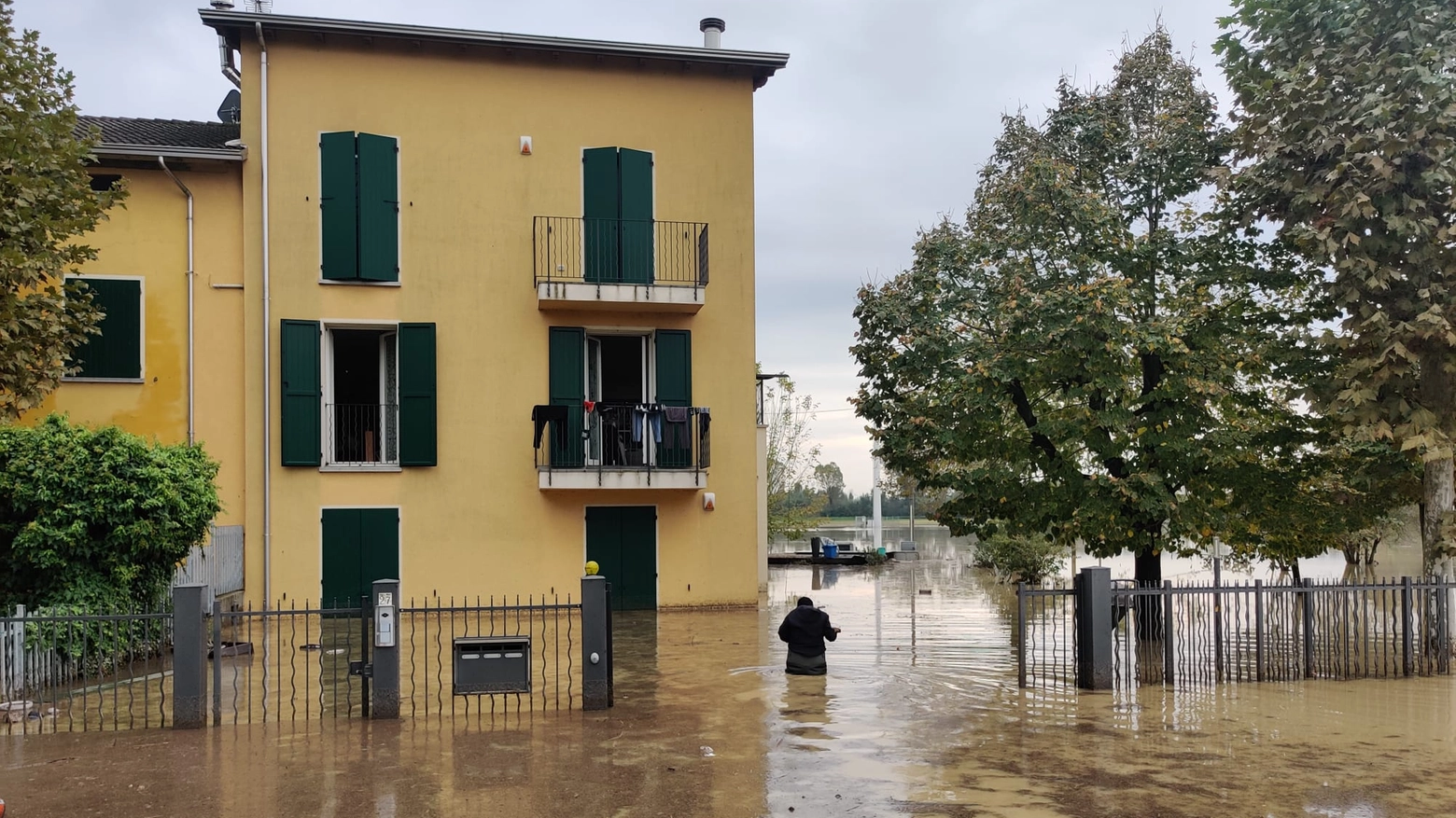 La zona di Gavassa, frazione di Reggio