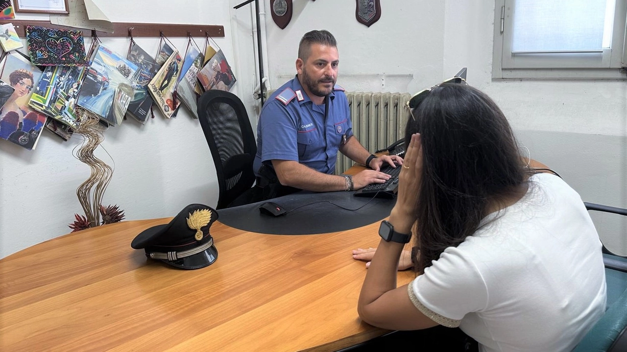 La donna si è rivolta ai carabinieri