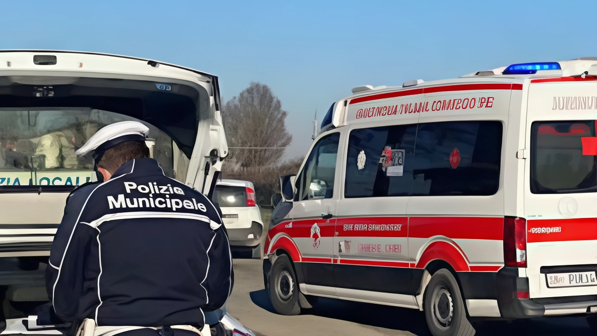 Pensionato    bloccato nell’abitacolo dell’auto dopo un incidente