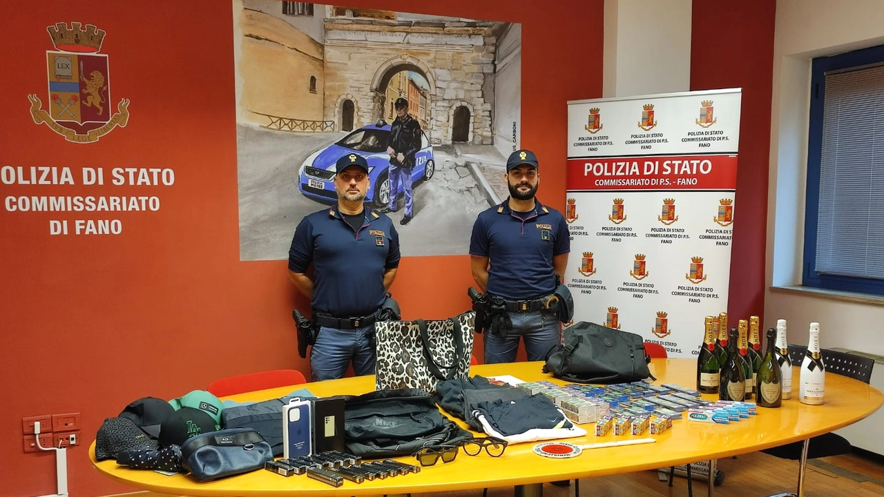 La refurtiva rinvenuta dalla polizia