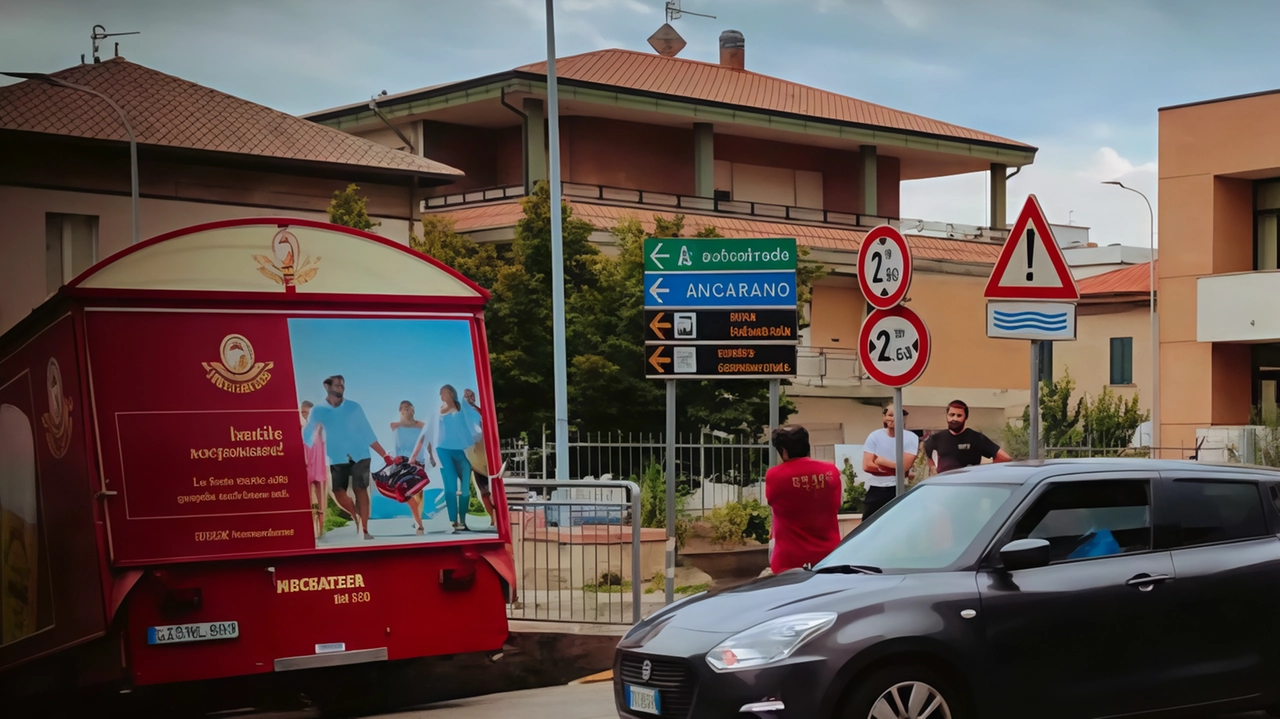 Traffico in tilt sulla Salaria a causa di un furgone bloccato in un sottopasso a Castel di Lama. I cittadini chiedono intervento urgente per risolvere i problemi strutturali dei sottopassi.