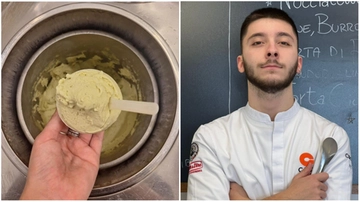 Gelato al gusto erbazzone: “Ingredienti? Gli stessi. Ed è già super richiesto”